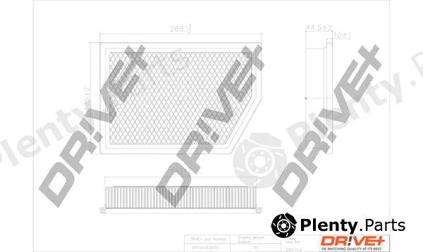 Dr!ve+ DP1110.10.0437 — Air Filter