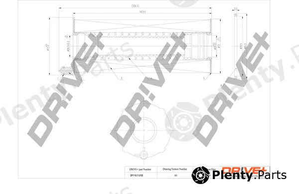Dr!ve+ DP1110.11.0105 — Oil Filter