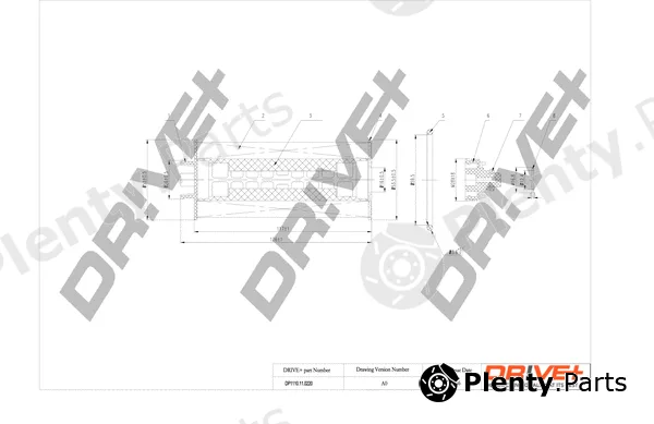 Dr!ve+ DP1110.11.0220 — Oil Filter