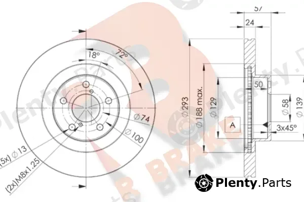 R Brake 78RBD24702 — Brake Disc