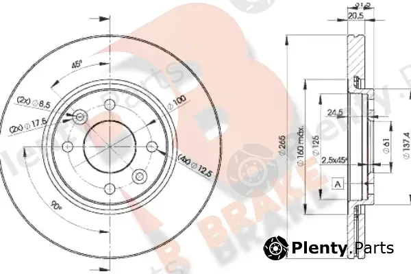 R Brake 78RBD24193 — Brake Disc