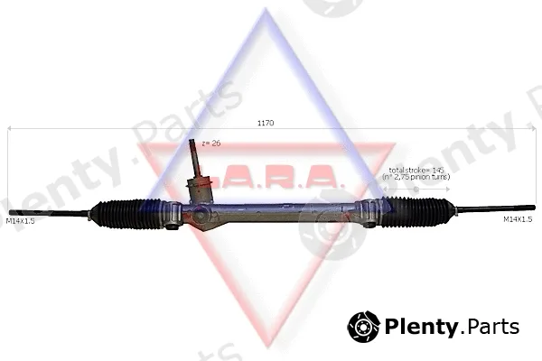 LA.R.A. 290016 — Steering Gear
