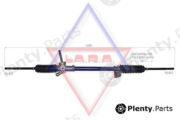 LA.R.A. 200004 — Steering Gear