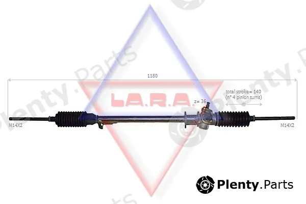 LA.R.A. 200011 — Steering Gear