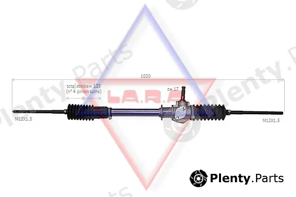 LA.R.A. 190508 — Steering Gear