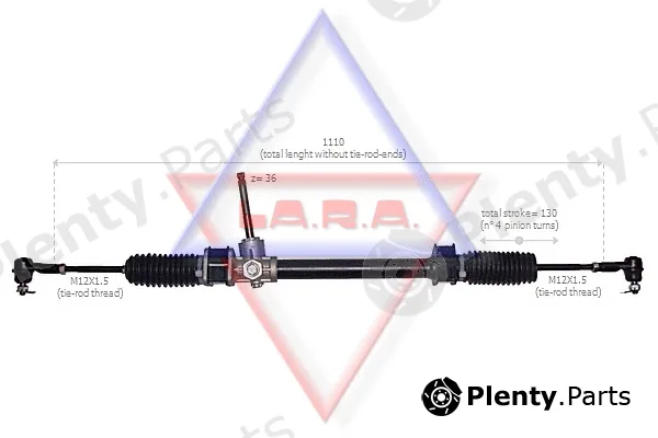 LA.R.A. 170003 — Steering Gear