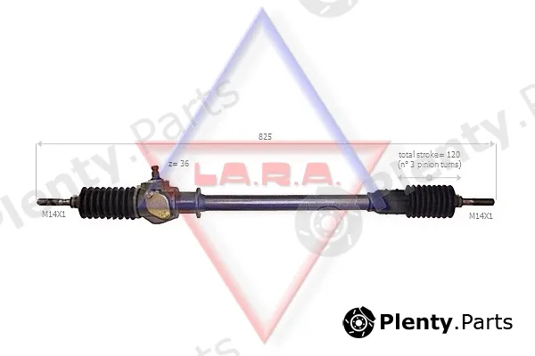 LA.R.A. 220001 — Steering Gear