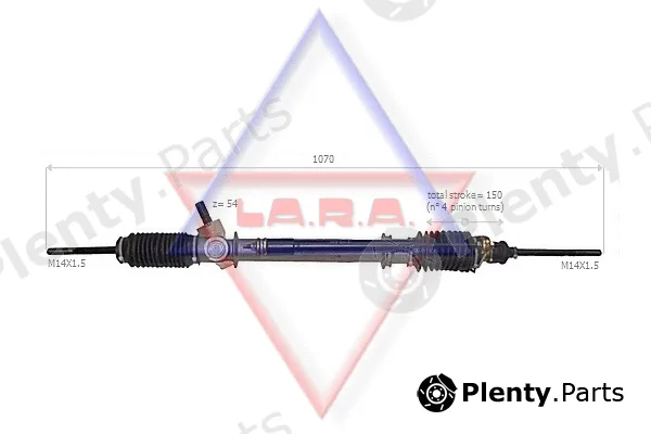 LA.R.A. 130002 — Steering Gear