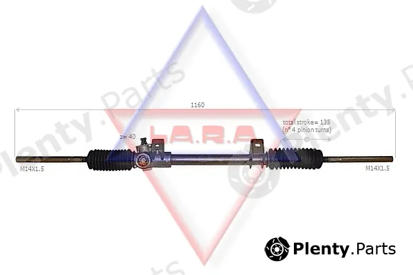 LA.R.A. 310012 — Steering Gear