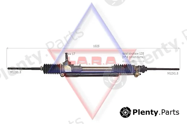LA.R.A. 190015 — Steering Gear
