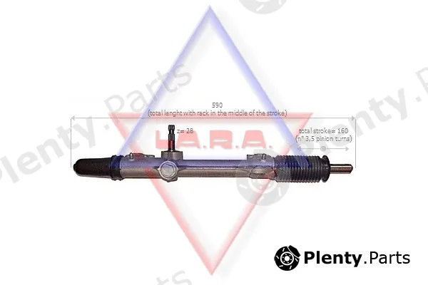LA.R.A. 160006 — Steering Gear