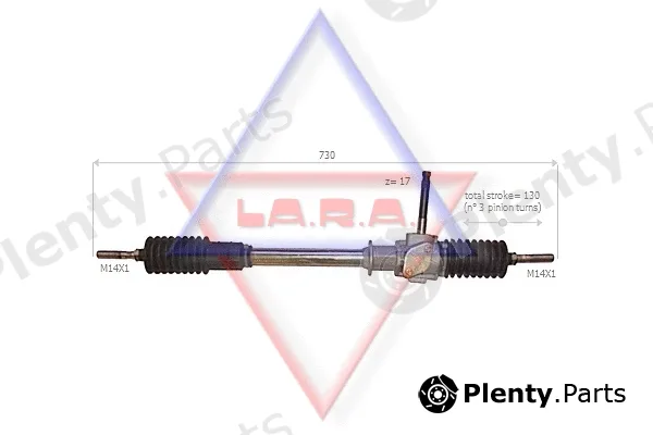 LA.R.A. 190001 — Steering Gear