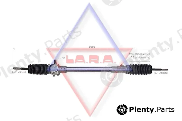 LA.R.A. 140002 — Steering Gear