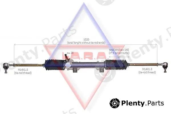 LA.R.A. 160003 — Steering Gear