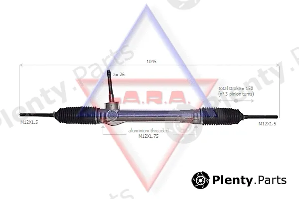 LA.R.A. 190060 — Steering Gear