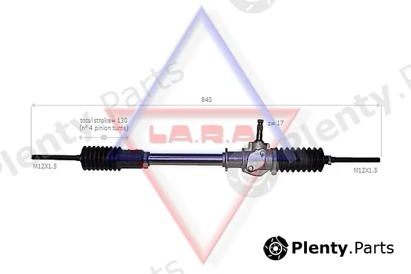 LA.R.A. 190505 — Steering Gear