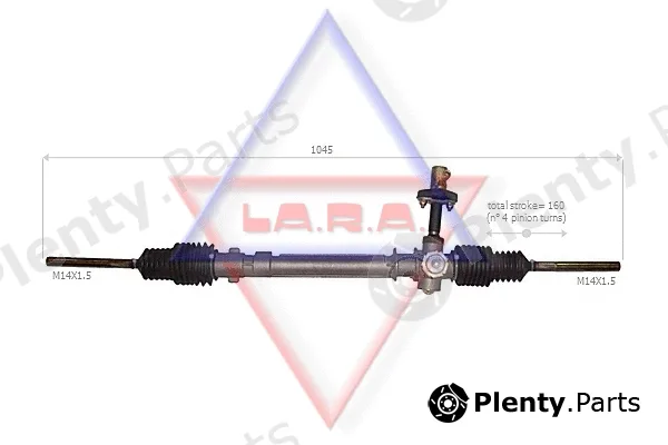 LA.R.A. 150001 — Steering Gear
