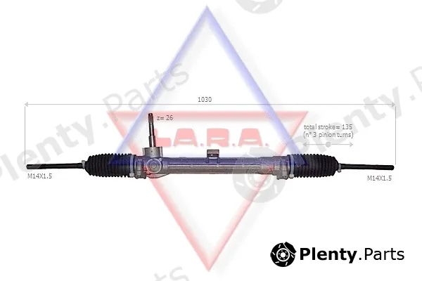 LA.R.A. 190046 — Steering Gear