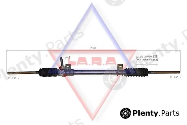 LA.R.A. 310027 — Steering Gear