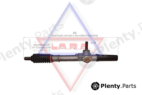 LA.R.A. 400501 — Steering Gear