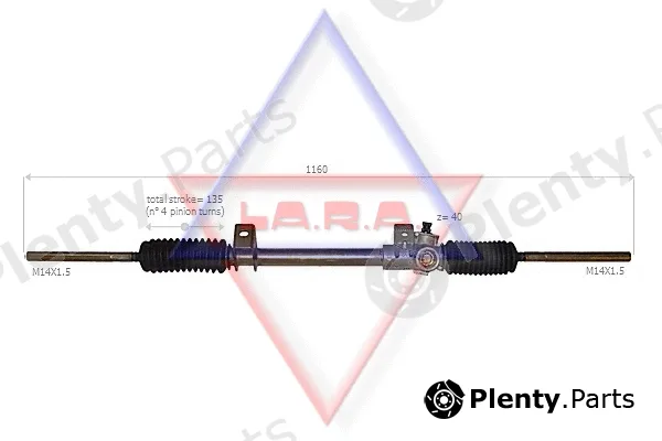 LA.R.A. 310512 — Steering Gear