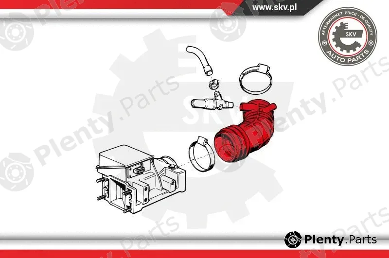 Esen SKV 24SKV478 — Intake Hose, air filter