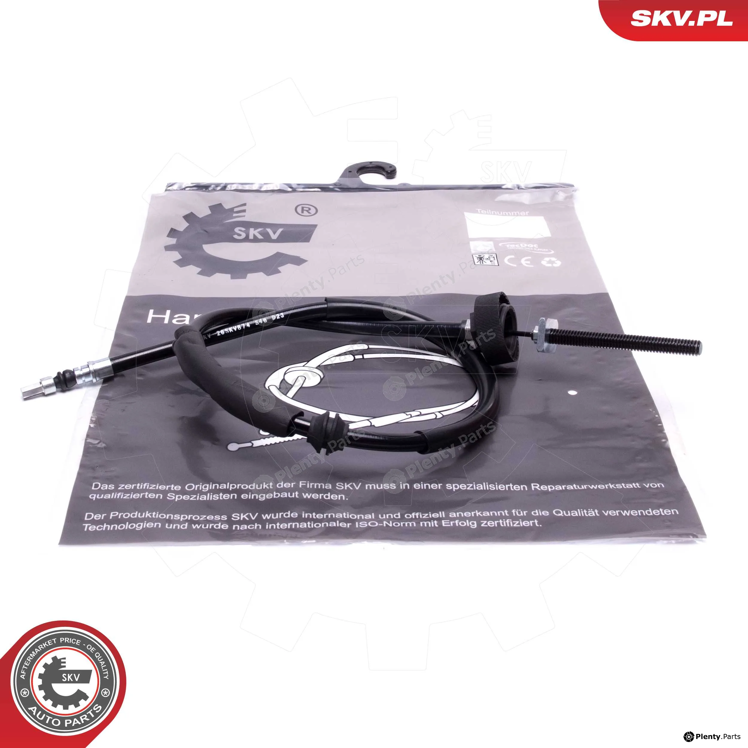 Esen SKV 26SKV874 — Cable Pull, parking brake