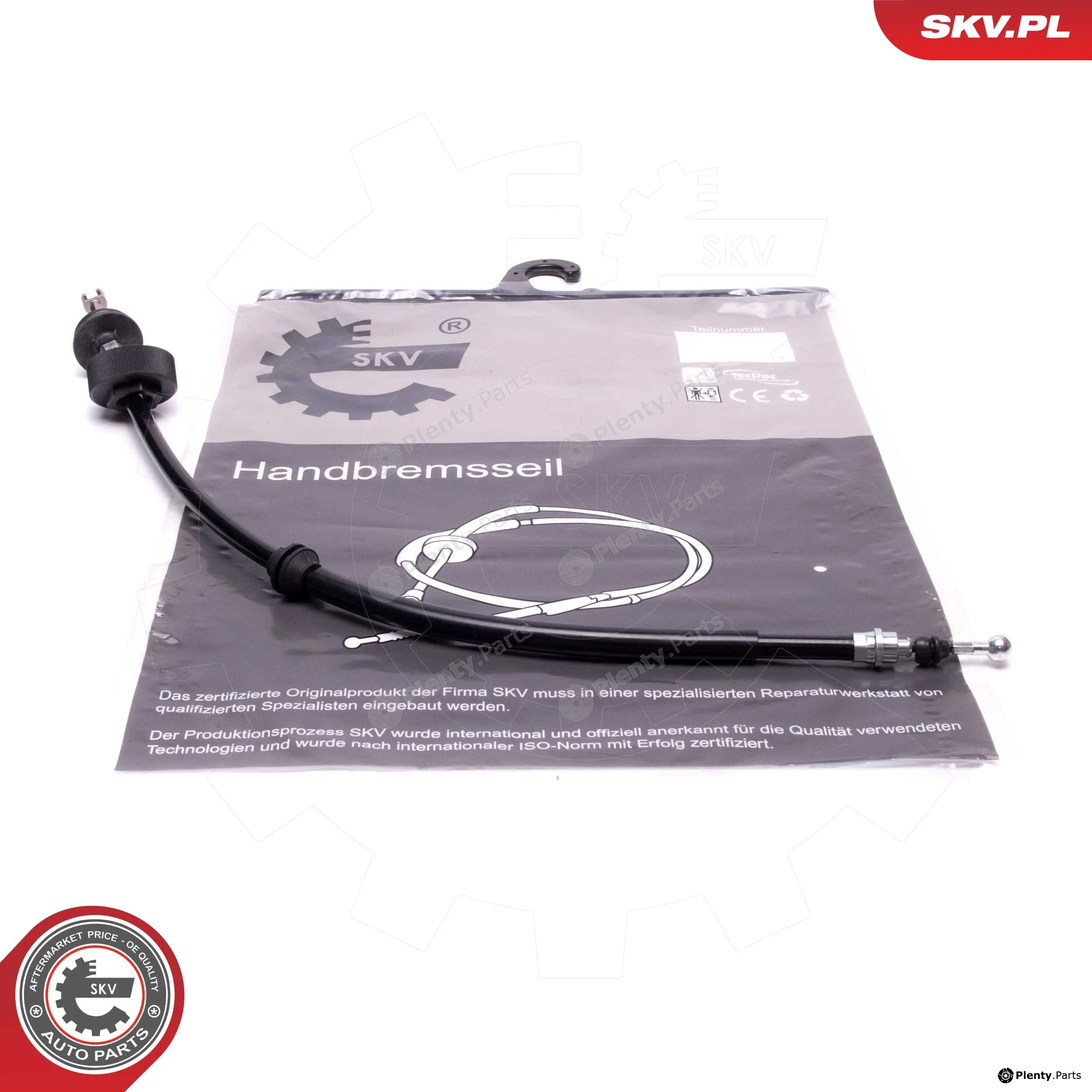 Esen SKV 26SKV843 — Cable Pull, parking brake