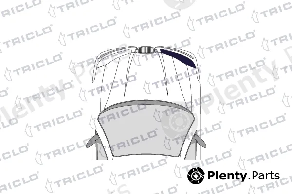 Triclo 190674 — Washer Fluid Jet, headlight cleaning