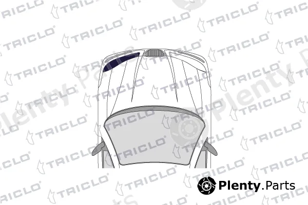 Triclo 190675 — Washer Fluid Jet, headlight cleaning