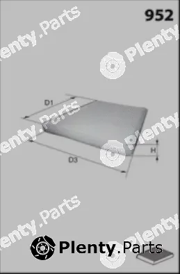Lucas Filters LFCP344 — Filter, cabin air