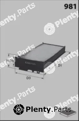 Lucas Filters LFCP122 — Filter, cabin air