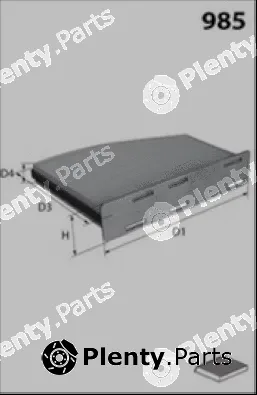 Lucas Filters LFCK115 — Filter, cabin air