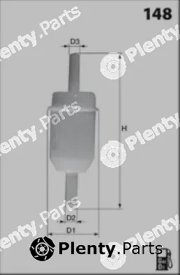 Lucas Filters LFDF279 — Fuel Filter