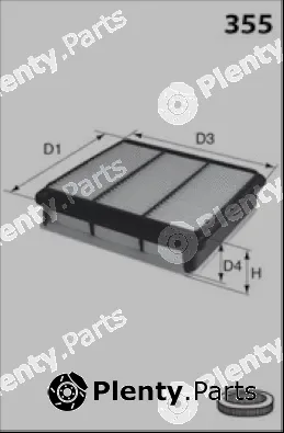 Lucas Filters LFAF615 — Air Filter