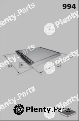 Lucas Filters LFCK207 — Filter, cabin air