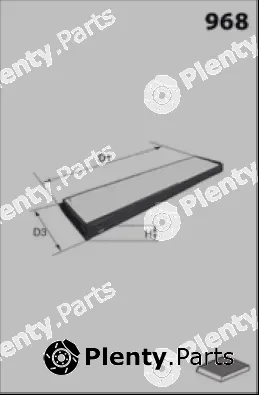 Lucas Filters LFCP167 — Filter, cabin air