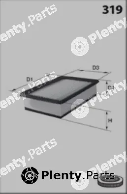 Lucas Filters LFAF657 — Air Filter