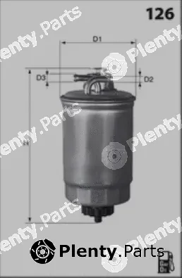 Lucas Filters LFDF163 — Fuel Filter