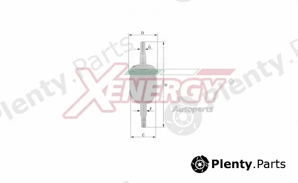 Ap Xenergy X1501500 — Fuel Filter