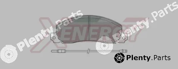 Ap Xenergy X40216 — Brake Pad Set, disc brake