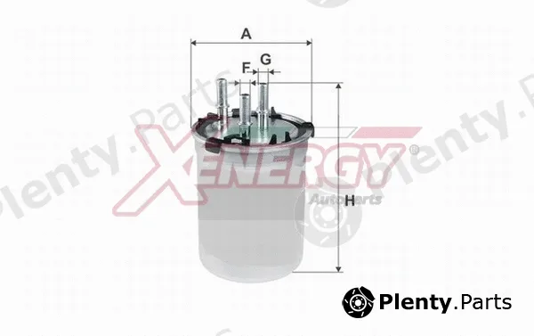 Ap Xenergy X1599865 — Fuel Filter