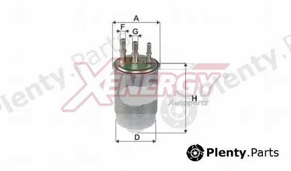 Ap Xenergy X1598421 — Fuel Filter