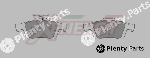 Ap Xenergy X41062 — Brake Pad Set, disc brake