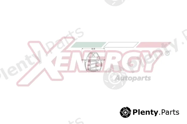 Ap Xenergy XT6045 — Thermostat, coolant