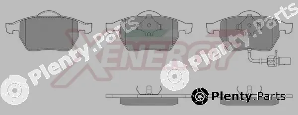 Ap Xenergy X40491 — Brake Pad Set, disc brake