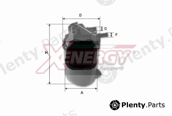 Ap Xenergy X1509500 — Fuel Filter