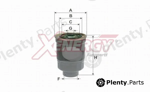 Ap Xenergy X159852 — Fuel Filter