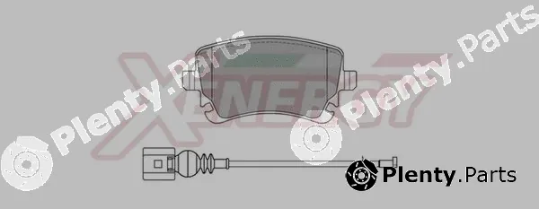 Ap Xenergy X40904 — Brake Pad Set, disc brake