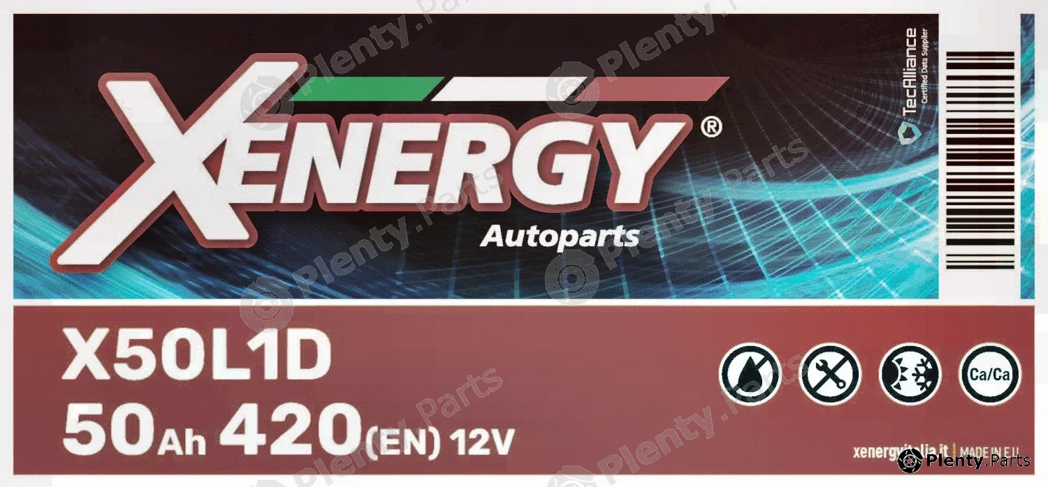 Ap Xenergy X50L1D — Starter Battery